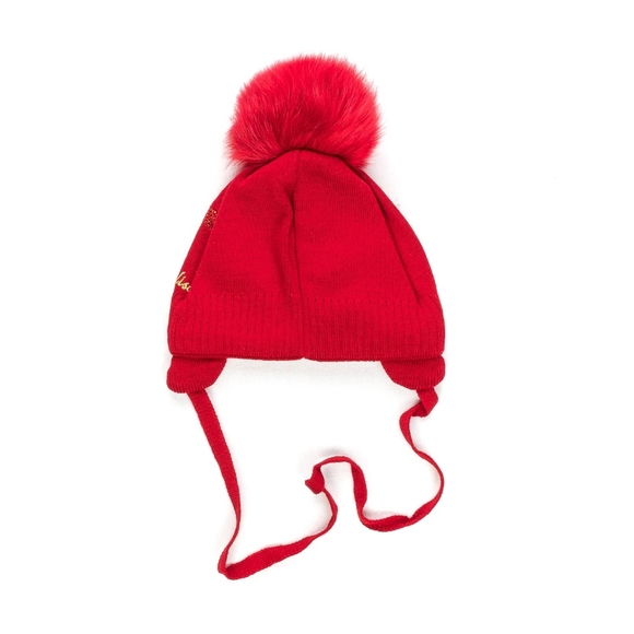 MonnaLisa Baby Girl Wool Blend Hat - Picture 10 of 15